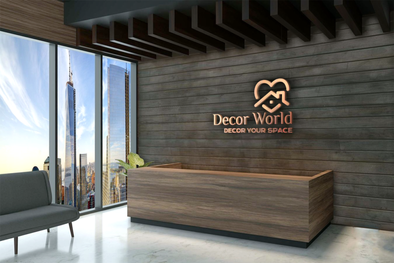 3D Logo Mockup On Office Reception Wall 11 (1)